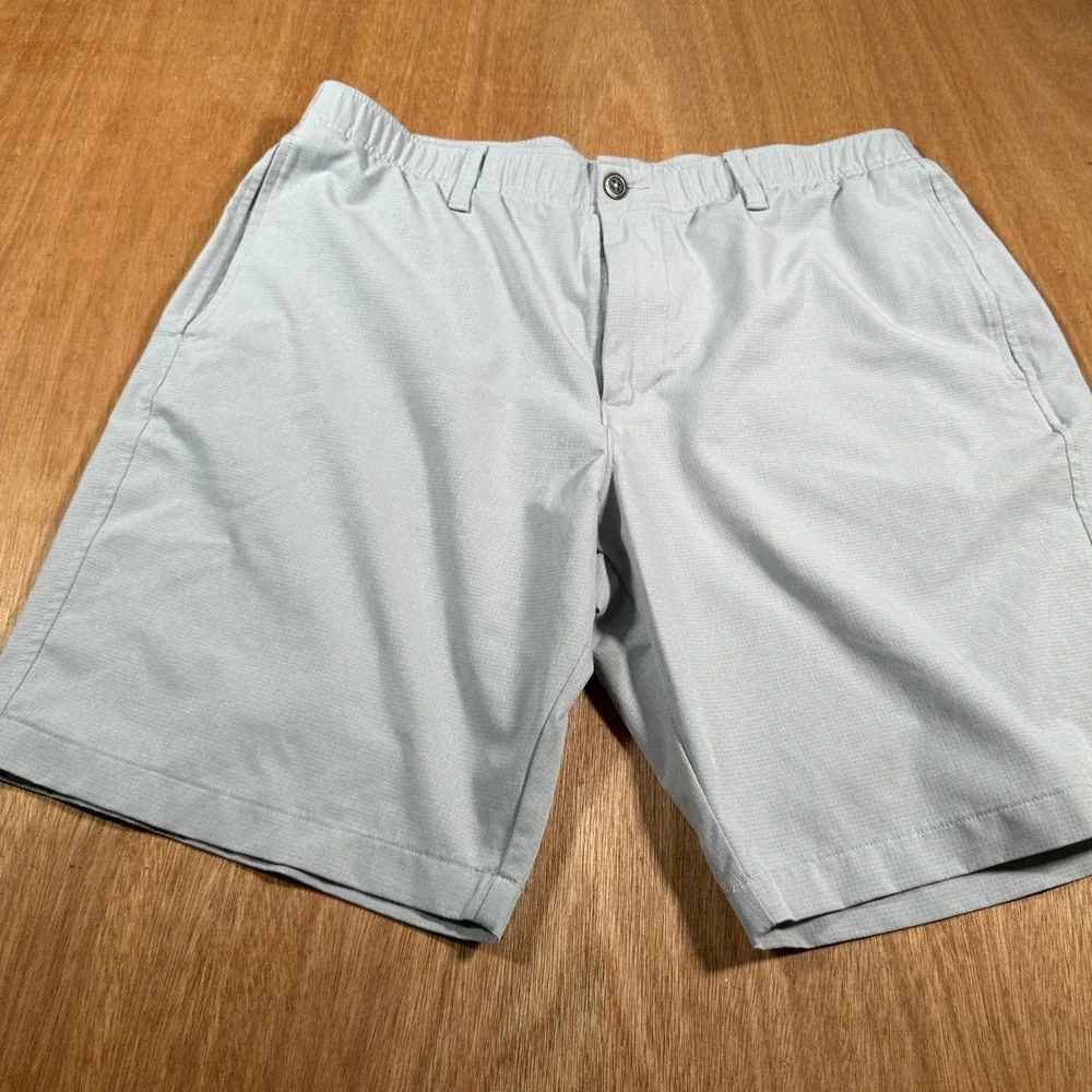 Under Armour Golf Shorts Men 38(34) Gray Performance Micro Mesh